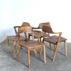 Cafe Chair Teak Finishing