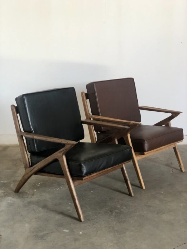 Leather C Teak